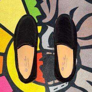 Loro Piana Black Summer Walk Shoes US 9